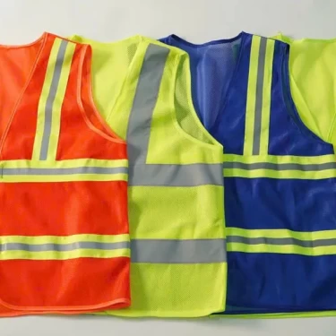 Áo gile lưới phản quang nhiều màu NA-PQ08