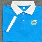 Áo polo Hội Phụ nữ cổ trắng thêu logo may sẵn NA-APN01