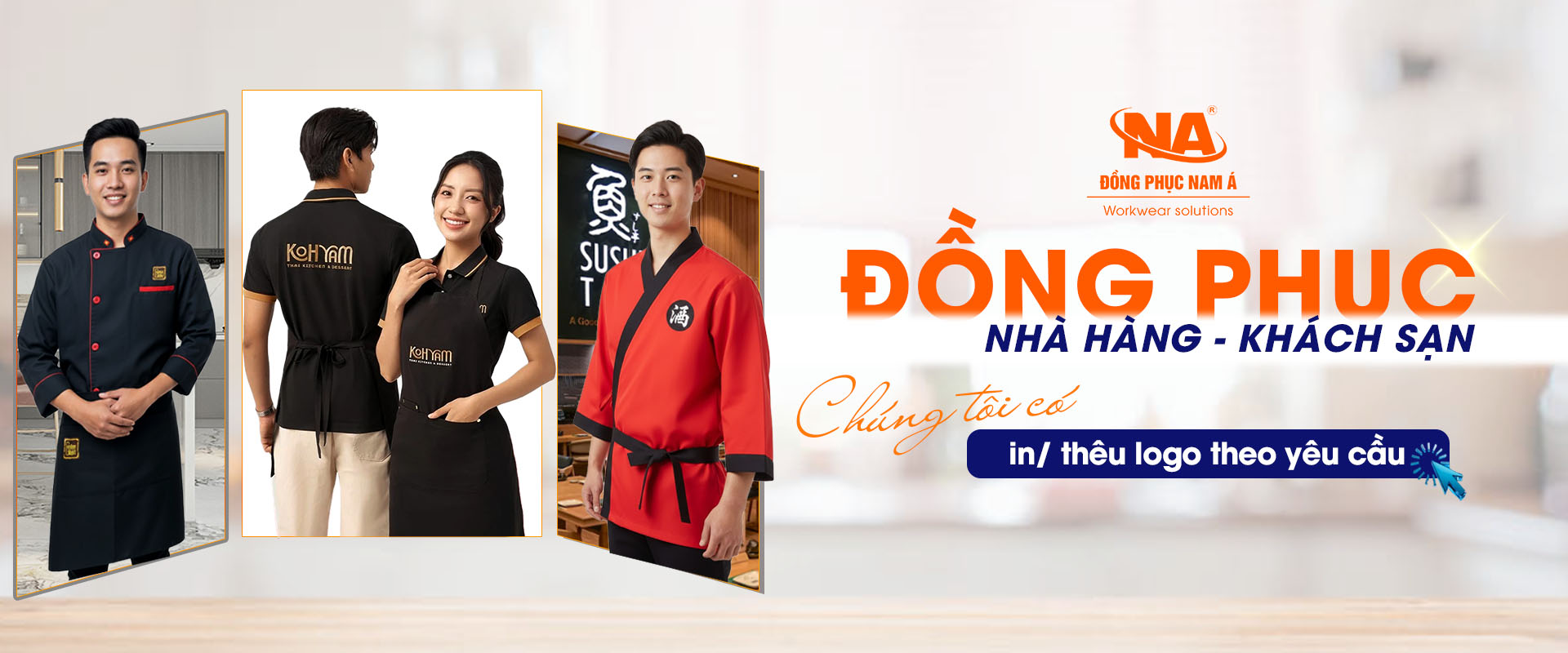 ĐỒNG PHỤC BẾP CAO CẤP