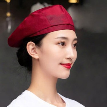 Nón beret màu đỏ NA-NON09