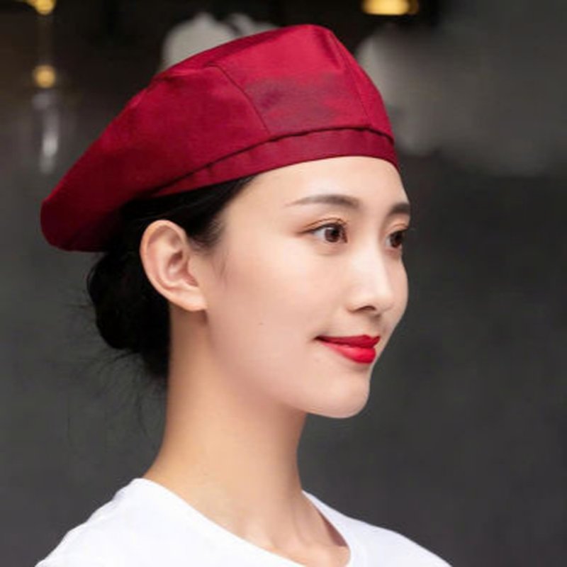 Nón beret màu đỏ NA-NON09