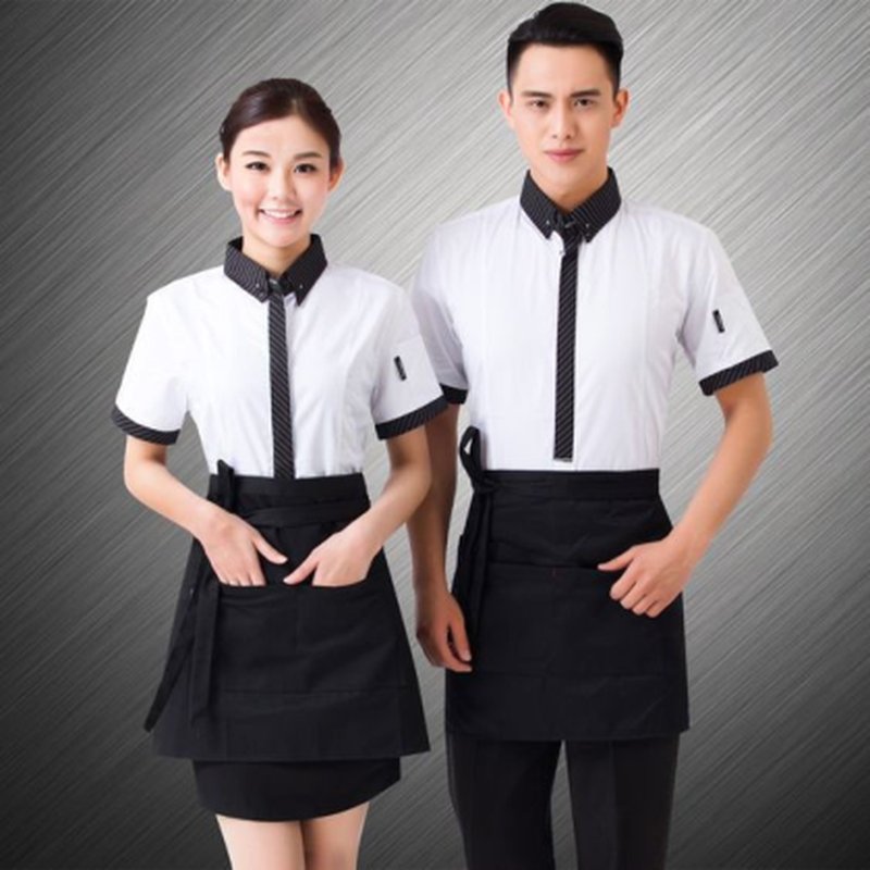 Tạp dề ngắn vải dù NA-TD06