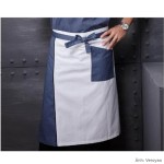 Tạp dề dài ngang hông phối denim Veroyao VL905