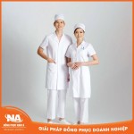 Áo blouse bác sĩ ngắn tay NA02