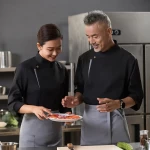 Áo đồng phục bếp tay dài may sẵn NAMA300