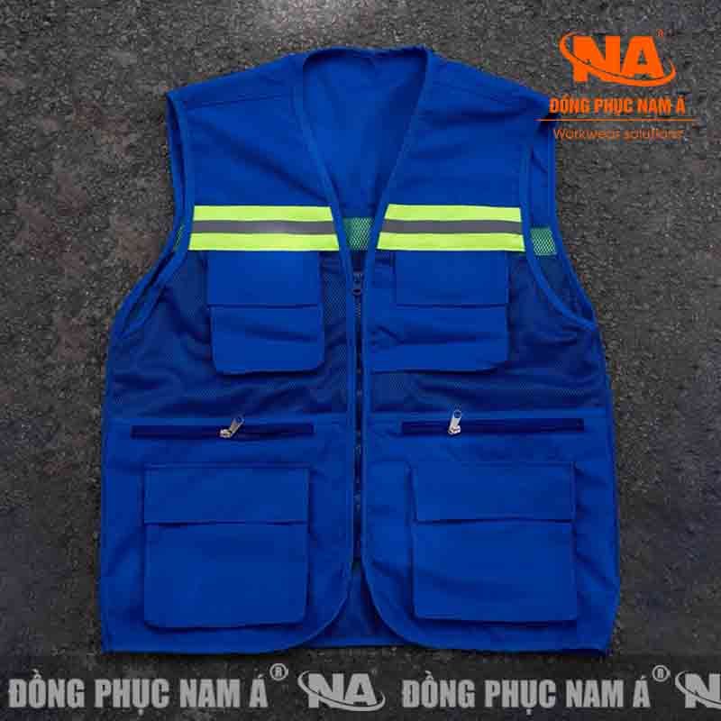 Áo ghi lê phản quang 6 túi GK