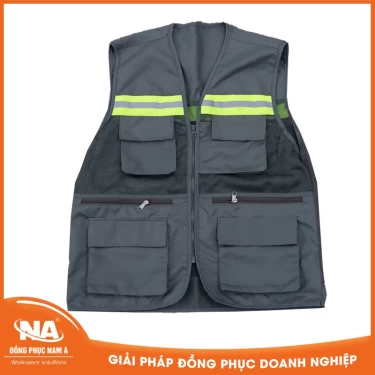 Áo ghi lê phản quang 6 túi GK