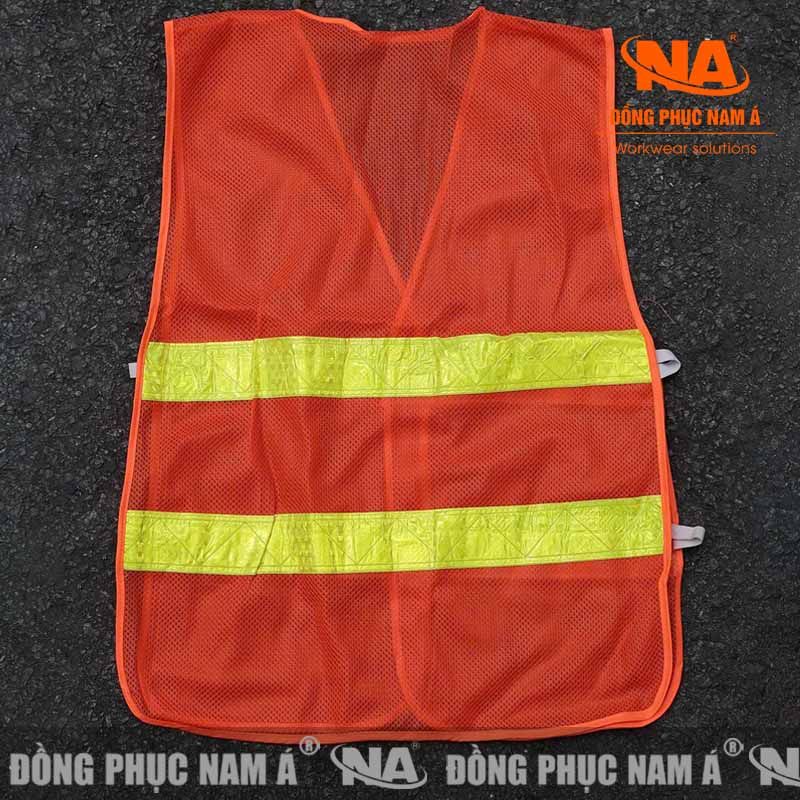 Áo lưới phản quang thun 2 bên GK