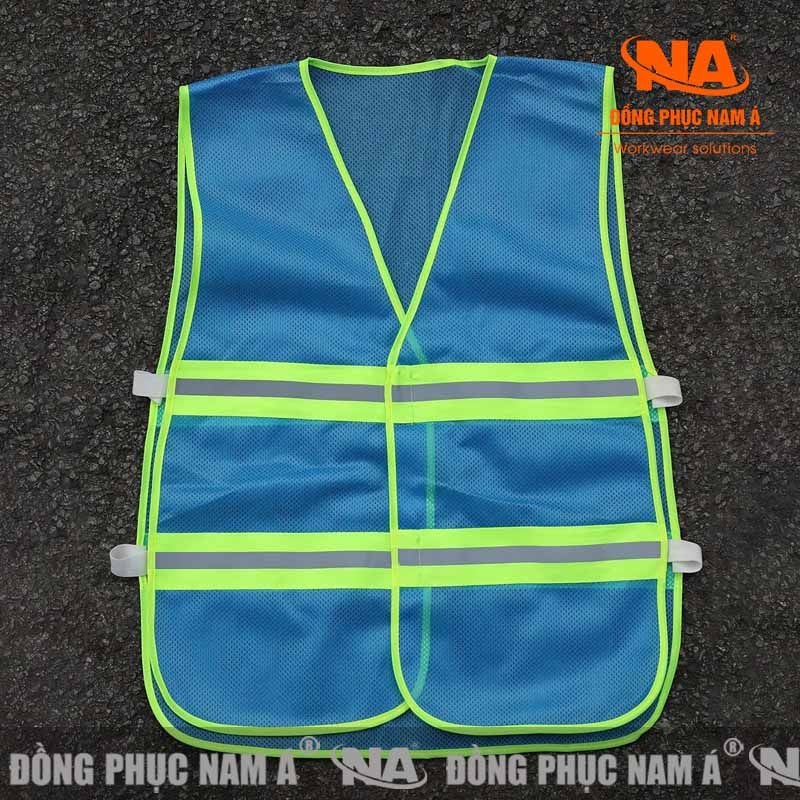 Áo lưới phản quang thun 2 bên GK