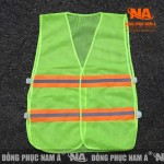 Áo lưới phản quang thun 2 bên GK