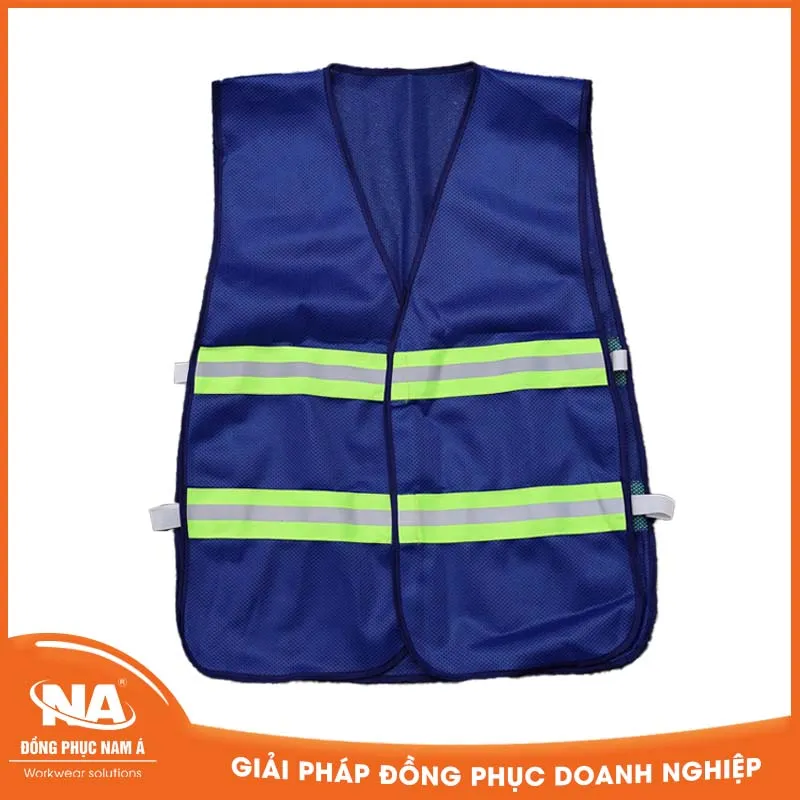 Áo lưới phản quang thun 2 bên GK