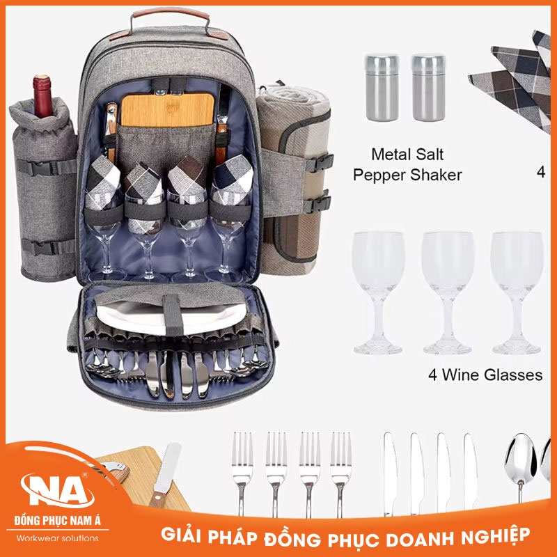 Balo quà tặng in logo NAMA875