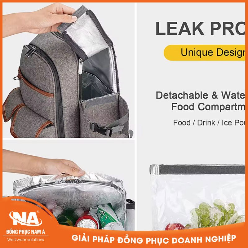 Balo quà tặng in logo NAMA875