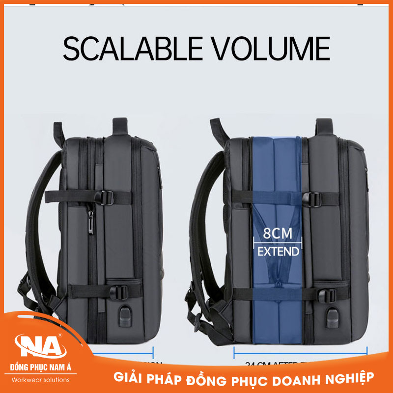 Balo quà tặng in logo NAMA877