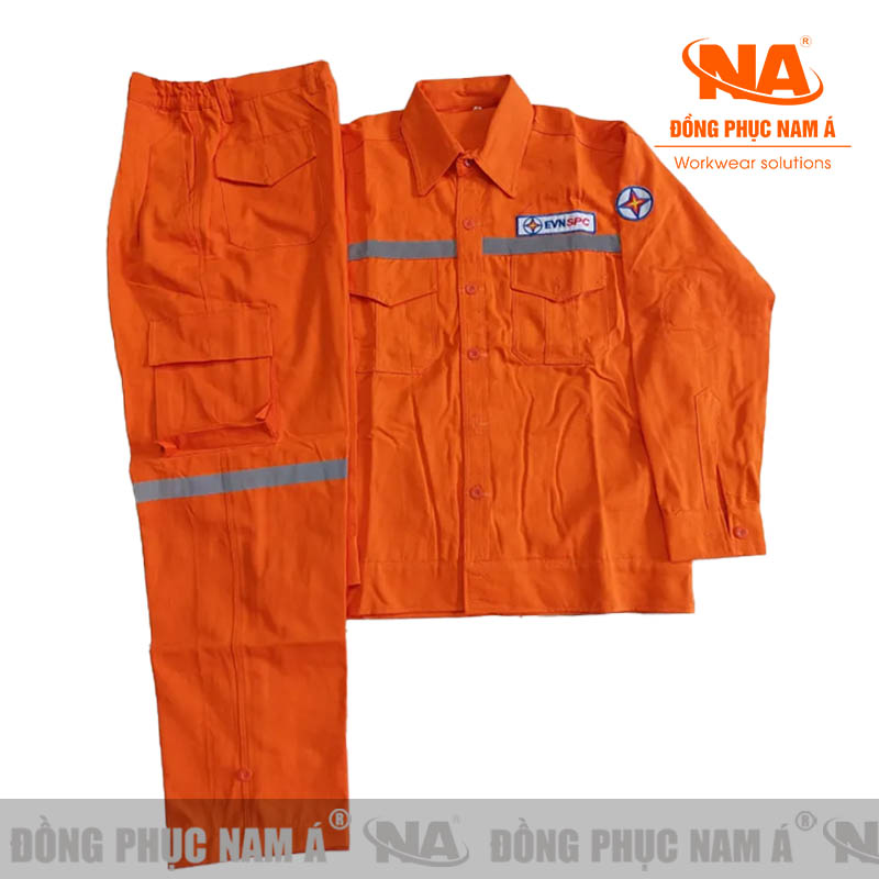 Bộ quần áo nhân viên điện lực may sẵn