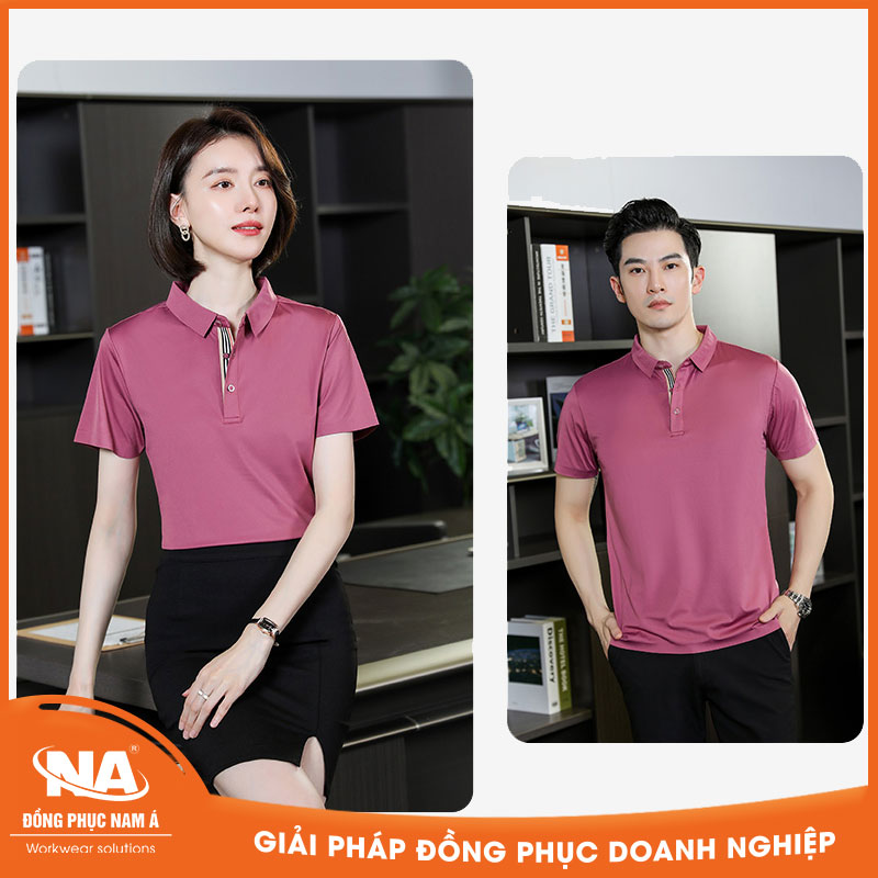 Áo thun đồng phục polo cao cấp NAMA017