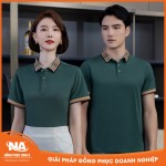 Áo thun đồng phục polo cổ sọc NAMA018