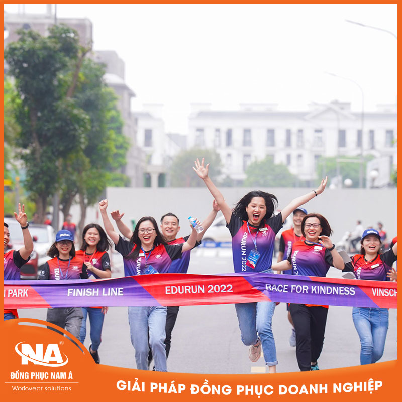 Áo thun đồng phục sự kiện chạy bộ Edurun NAMA081