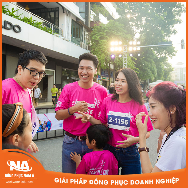 Áo thun đồng phục sự kiện Happy Ekiden NAMA080