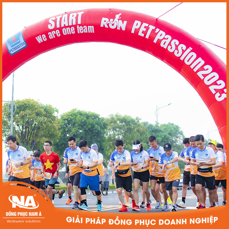 Áo thun đồng phục sự kiện Run Petrosetco NAMA082