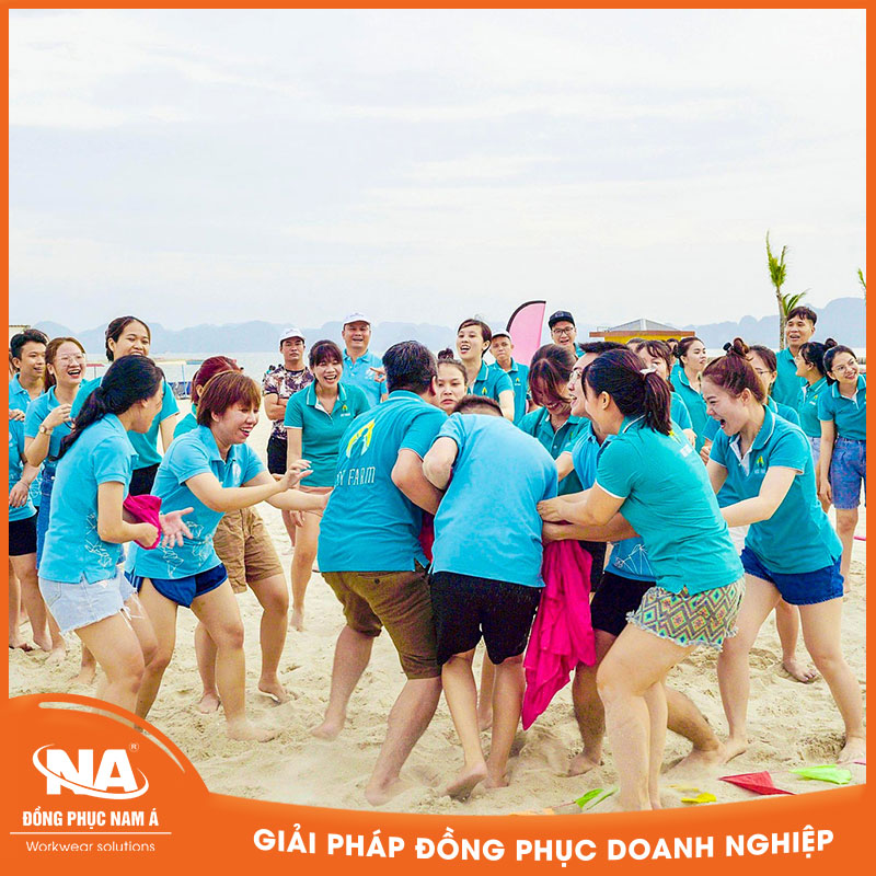 Áo thun đồng phục team building ANT FARM NAMA705