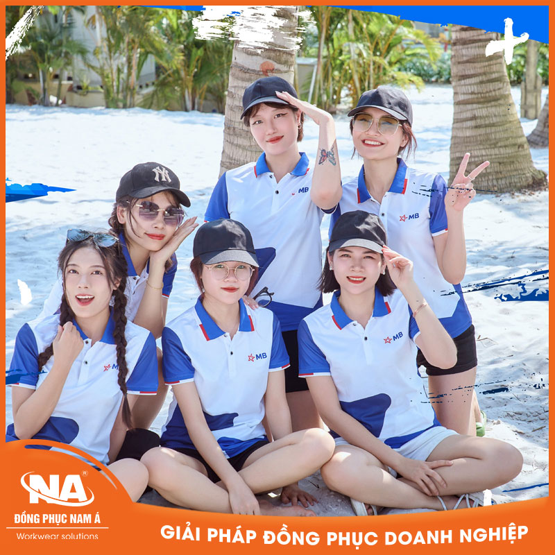 Áo thun đồng phục team building MB Bank NAMA706