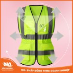 Áo gile bảo hộ phản quang kèm túi NAMA670