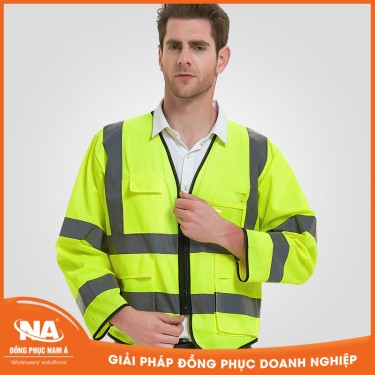 Áo phản quang bảo hộ lao động NAMA672