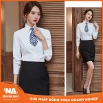 Đồng phục áo sơ mi trắng công dài tay NAMA206