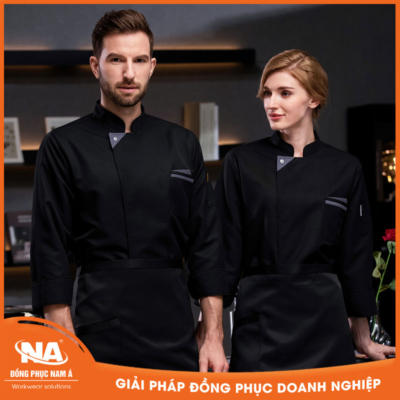 Đồng phục bếp nhà hàng cách tân NAMA404