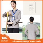 Đồng phục buồng phòng cách tân màu xám NAMA435