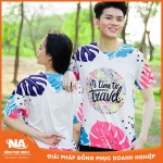 Áo thun đồng phục team building NAMA711