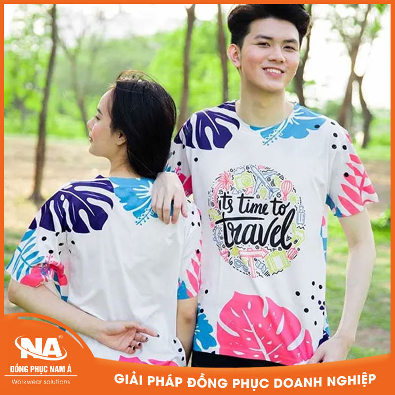 Áo thun đồng phục team building NAMA711