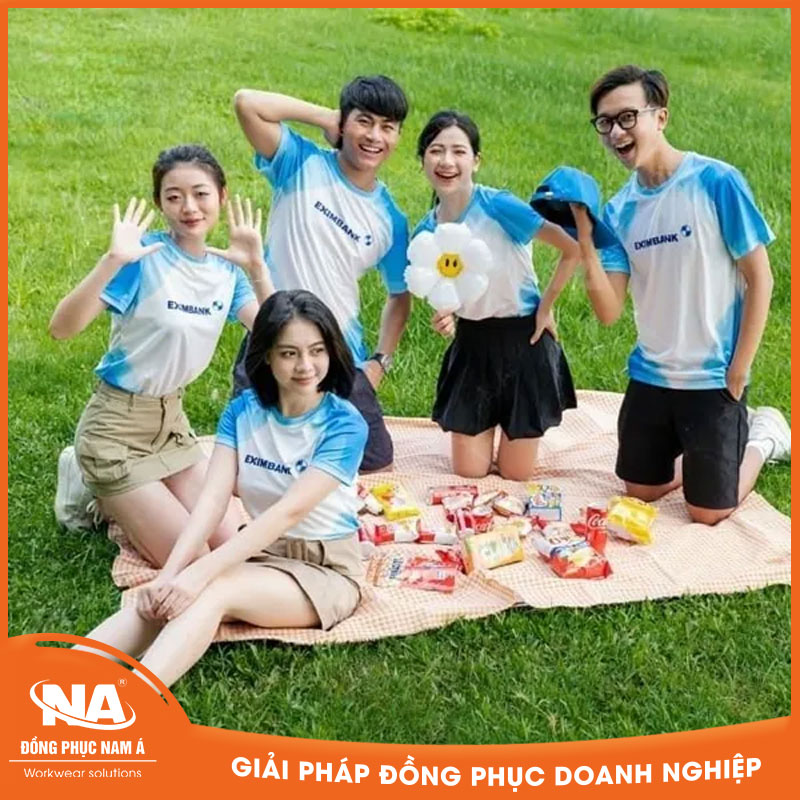 Áo thun đồng phục team building NAMA712