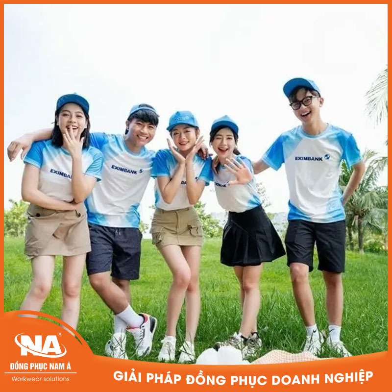 Áo thun đồng phục team building NAMA712