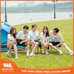 Áo thun đồng phục team building NAMA713