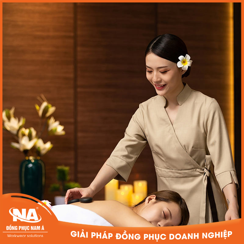 Đồng phục nhân viên spa NAMA904