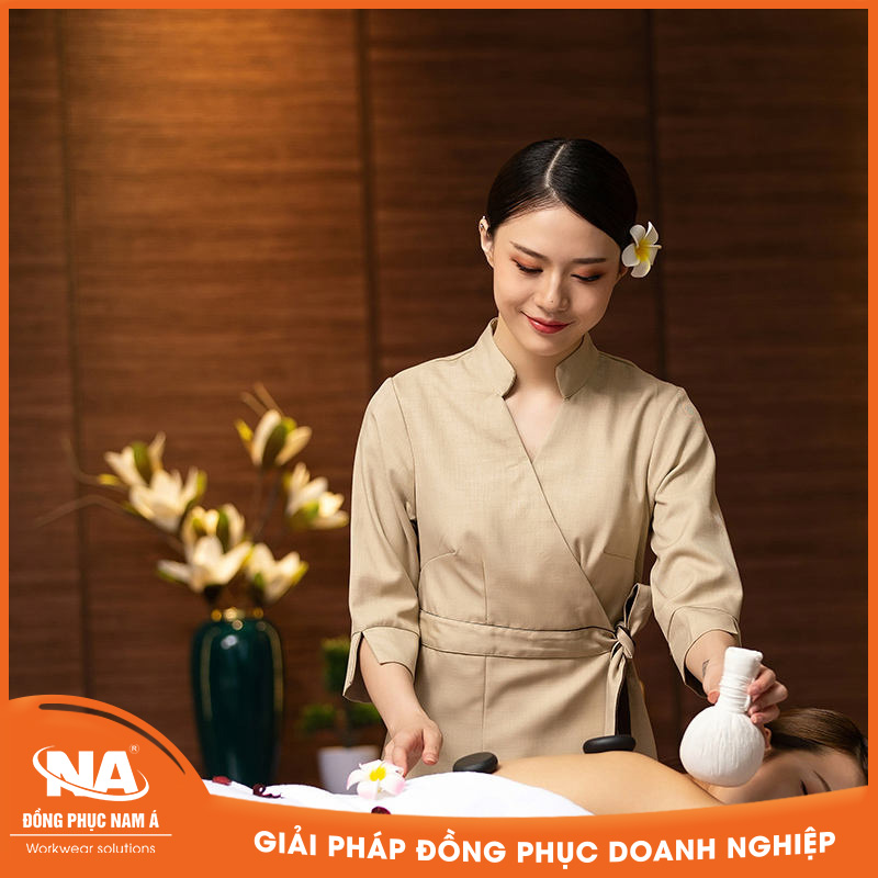 Đồng phục nhân viên spa NAMA904