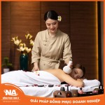 Đồng phục nhân viên spa NAMA906