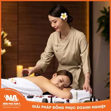 Đồng phục nhân viên spa NAMA906