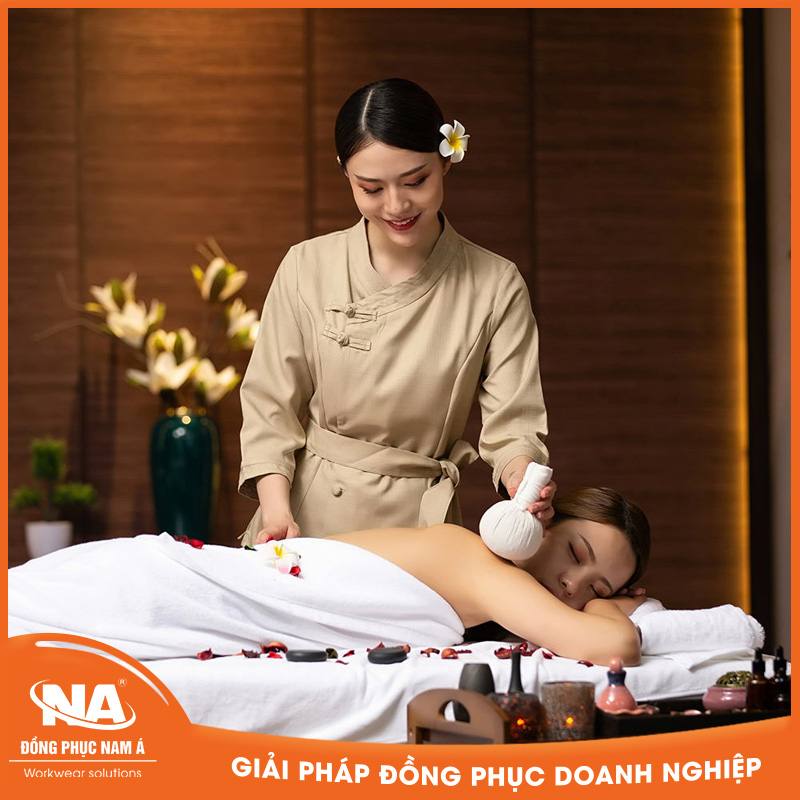Đồng phục nhân viên spa NAMA906