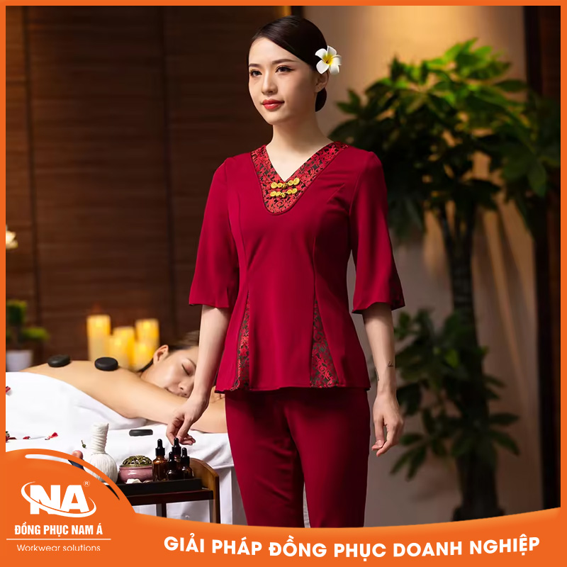 Đồng phục nhân viên spa NAMA909