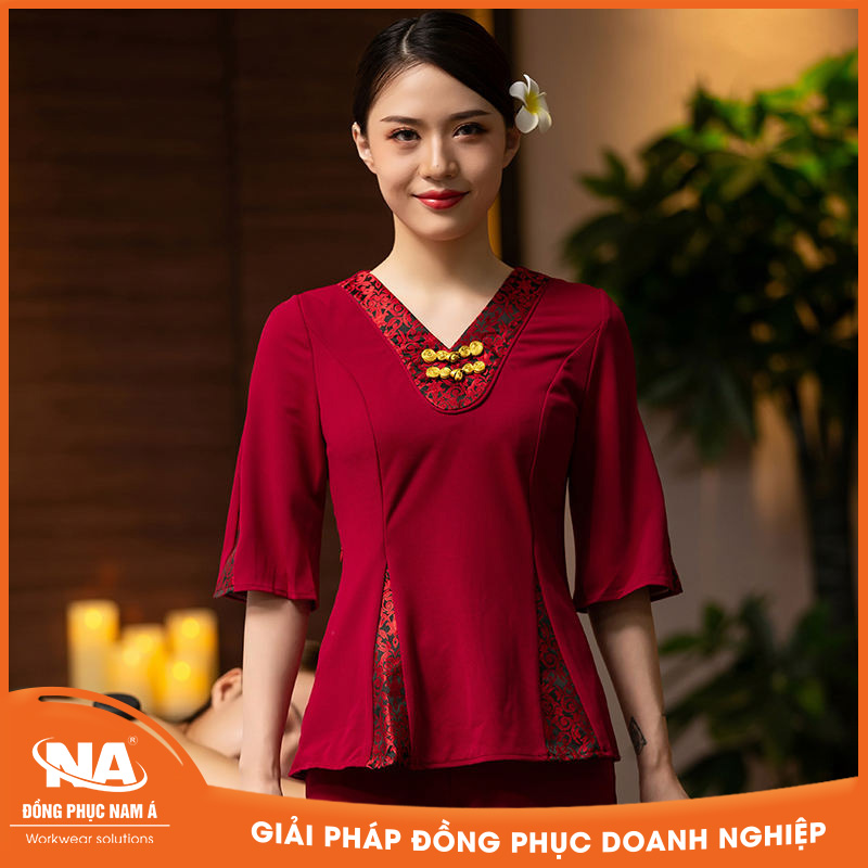 Đồng phục nhân viên spa NAMA909