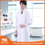 Đồng phục áo blouse bác sĩ tay chun NAMA306