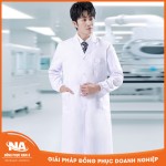 Đồng phục áo blouse bác sĩ tay chun NAMA306