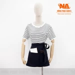 Tạp dề ngắn màu đen