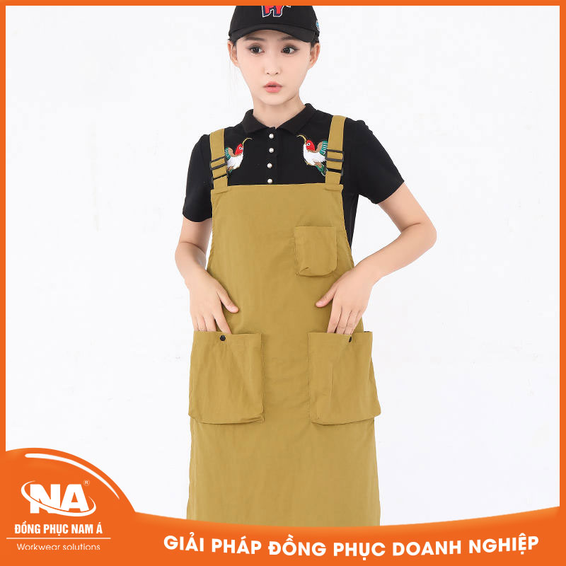 Tạp dề đồng phục nhà hàng cà phê NAMA102