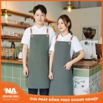 Tạp dề đồng phục nhà hàng cà phê NAMA108
