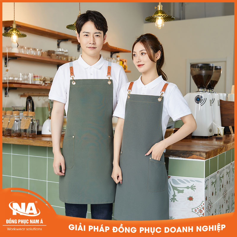Tạp dề đồng phục nhà hàng cà phê NAMA108