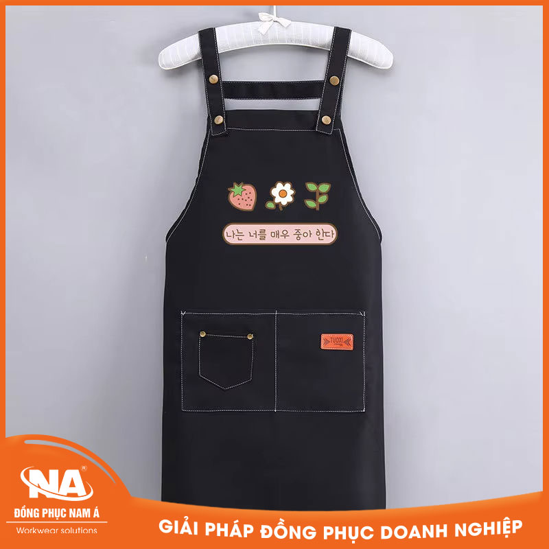 Tạp dề đồng phục nhà hàng cà phê NAMA114